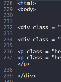 image showing html dividers